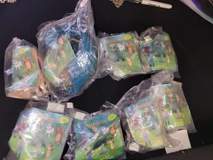 Burger King 1995 Vintage Disney Pocahontas Kids Meal Toys Complete Set 8 NIP - Picture 1 of 5