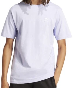 Men’s Adidas Trefoil Essentials Light Purple T-Shirt Size XXL 2XL - Picture 1 of 2