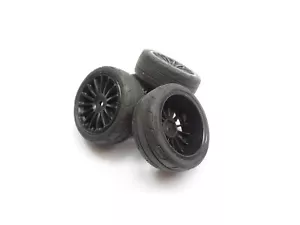 Kyosho 1:10 High-Grip Reifen mit Einlagen + Felgen 4 Stück - 100Km/h max. KFW® - Bild 1 von 2