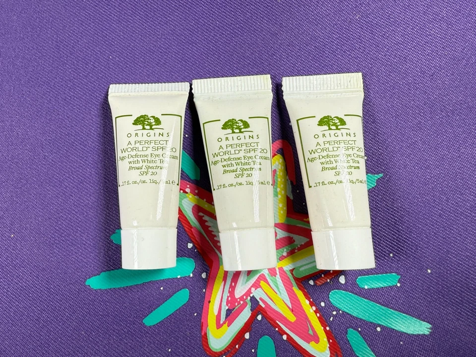 Крем для глаз Origins A Perfect World SPF 20 Age-Defense с белым чаем упаковка 3 шт. 5 мл - Изображение 1 из 1