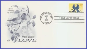 USA5 #4029 U/A ARTCRAFT FDC Love Birds - Picture 1 of 1