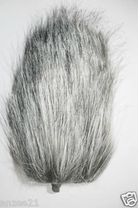 Fur Windscreen Windshield Covers For Sony JVC Vidicon Camera Microphone 20x3cm - Picture 1 of 6