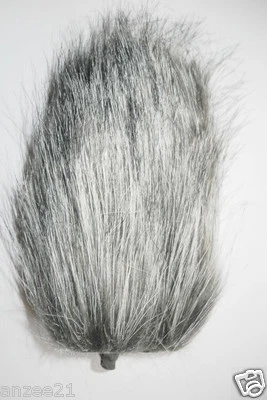 Fur Windscreen Windshield Covers For Sony JVC Vidicon Camera Microphone 20x3cm - Image 1 of 4