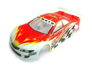 10145 CARROZZERIA STRADALE ON-ROAD SCALA 1/10 TAGLIATA FORATA BODY  PVC HIMOTO  - Foto 1 di 1