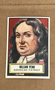 1952 Topps Look 'n See #77 William Penn EX-MT+ - Picture 1 of 12