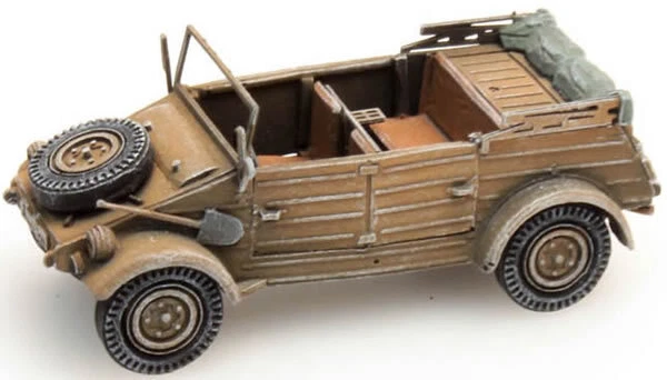 HO Artitec Minitanks 15º Ejército Panzer Mundial Kubelwagon #A1135.387.77 pintado a mano Foto 1 de 1