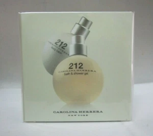 212 Set By Carolina Herrera: Body Lotion + Shower Gel 1.7 Fl oz/50 ml NIB Women - Picture 1 of 2