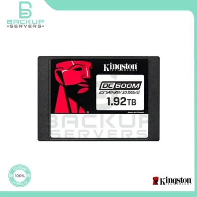 SEDC600M/1920G Kingston DC600M 1.92TB 6Gbps SATA 2.5' TLC Mixed Use Internal SSD - Image 1 of 3