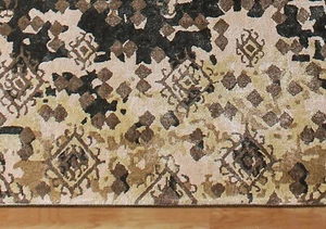 Hand Tufted Indien Natural Wool Area Rug Modern Beige Tribal Living Room 4x6 ft - Picture 1 of 8