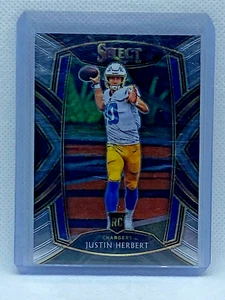 Justin Herbert 2020 Panini Select Club Level Rookie Card #244 Chargers - Bild 1 von 2