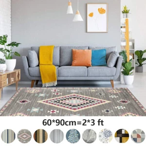 Modern Area Rugs for Living Room Dining Room 2x3 Modern Door Non-slip Carpet - Picture 1 of 29