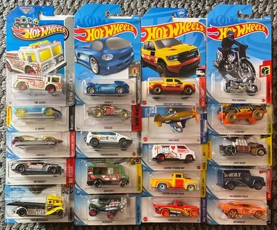 Hot Wheels Lote de 20 Cazas del Tesoro Diferentes Sin Duplicados 2013 Fire Eater Ford Foto 1 de 4