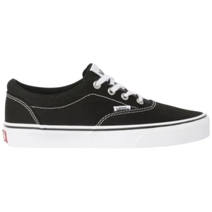 Womens Vans Doheny Canvas Black/White Classic Lace Up Shoes - Imagen 1 de 6
