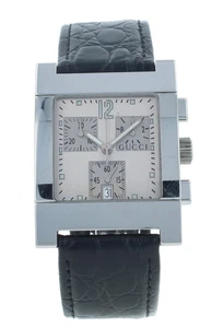 Pre-Owned 7700 Chrono 31mm Silver Dial Black Strap Quartz Ladies Watch - Picture 1 of 6