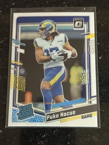 2023 Donruss Optic #238 Puka Nacua Los Angeles Rams - Picture 1 of 2
