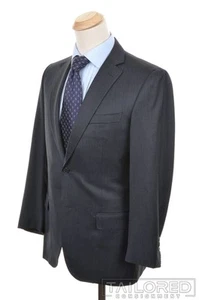 RAVAZZOLO Solid Blue 100% Wool Jacket Pants SUIT Mens - EU 48 / US 38 R - Picture 1 of 10