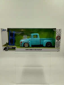 Jada Just Trucks 1956 Ford F-100 Pickup neu Maßstab 1:24 Druckguss kostenloser Versand - Bild 1 von 4