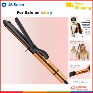 Hair Curler Ceramic Wand 1 Inch Professional Heat Styling Iron for All Hair T... - Picture 1 of 10