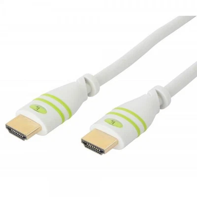 Techly Cavo HDMI™ High Speed con Ethernet A/A M/M 1 m Bianco - Immagine 1 di 4