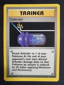 Defender 80/102 Trainer - Base Set 1 - Pokemon Card - Excellent Condition - Picture 1 of 2