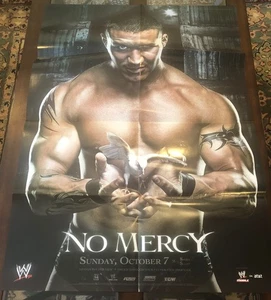 2007 WWE Poster NO MERCY Randy Orton Large Advertisement Sports Wrestling - Picture 1 of 8