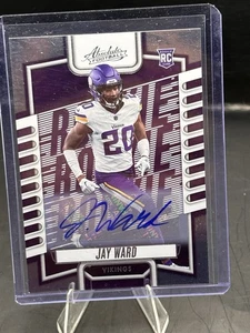 2023 Absolute Football Jay Ward Auto RC Auto Minnesota Vikings - Picture 1 of 2