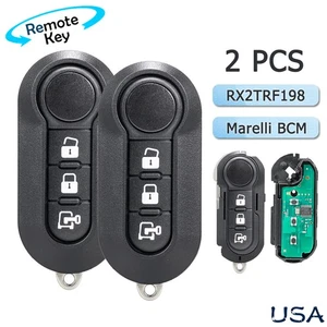 2 Smart Flip Key Fob for Dodge RAM ProMaster 1500 2500 3500 2015-2019 RX2TRF198 - Picture 1 of 10