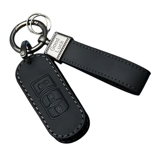 Key Fob Cover Case Holder Bag with Keychain Fit For Mazda Axela Atenza CX-5 - Picture 1 of 3