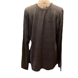 Base Layer Mechaniker Hemd Größe M Herren Dri Fit Langarm Grau Oberteil - Bild 1 von 1