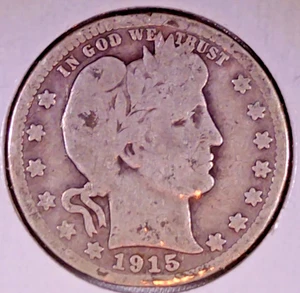 1915 D Liberty Quarter - Bild 1 von 2