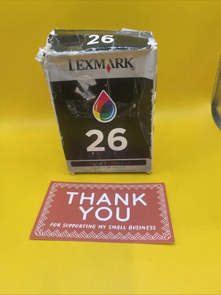 Lexmark 26 Color Ink Print Cartridge - DAMAGED BOX - Image 1 of 1