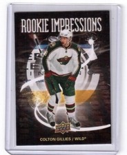 2008-09 Upper Deck Series 2 Rookie Impressions Colton Gillies Minnesota Wild