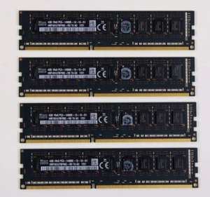 Hynix 16GB(4x4GB) HMT451U7BFR8C-RD PC3-14900E DDR3 1866MHz ECC RAM Memory - Picture 1 of 3