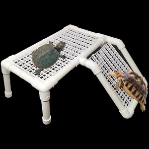 Turtle Basking Platform, Tortoise Dock Plastic Resting Terrace Climbing Ramp Rep - Picture 1 of 12