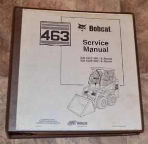 Minicargadora Bobcat manual de reparación de servicio 463 #6901812 - Imagen 1 de 3
