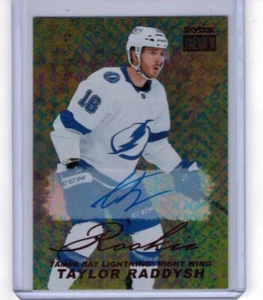 2021-22 SkyBox Metal Universe Taylor Raddysh Premium Prospect Rookie Auto RC - Picture 1 of 1