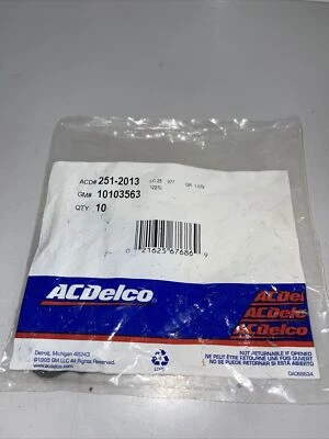 Engine Coolant Water Inlet Gasket ACDelco GM Original Equipment 251-2013  10 Pak - Image 1 of 2