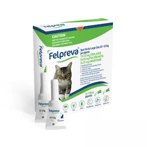 Felpreva Spot-On for Large Cats 5-8kg - 2PK - Picture 1 of 3