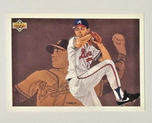 Steve Avery 1992 Upper Deck #41 Playoff Perfection MLB Baseball Insert Braves - Picture 1 of 2