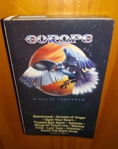EUROPE / WINGS OF TOMORROW / CASSETTE / VG / PLAY TESTED - Picture 1 of 2