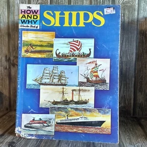 THE HOW AND WHY WONDER BOOK of SHIPS - TRANSWORLD UK EDITION BOOK - Picture 1 of 1
