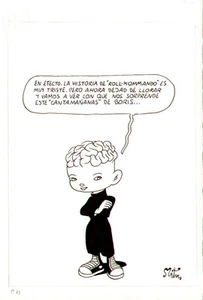 MIGUEL ANGEL MARTIN - Tavola originale Brian The Brain: illustrazione nr. 3 - Picture 1 of 1