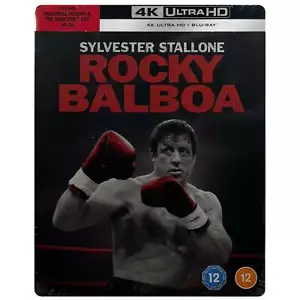 Rocky Balboa 4K + Blu-Ray Steelbook - UK Release Limited Edition - Picture 1 of 2