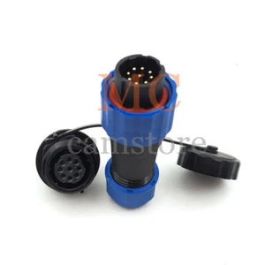 Conector de cable de aviación impermeable SD16 9 pines, conector de montaje de panel enchufe - Imagen 1 de 7