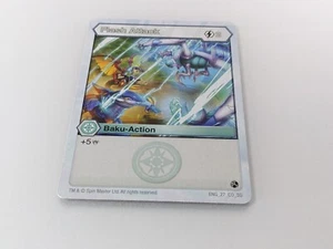 Bakugan Spin Master Flash Attack Baku Action ENG 27 TCG Trading Card Game - Picture 1 of 2
