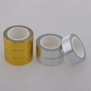 Gold & Silver Foil Decorative Washi Tape 6 Pack - Picture 1 of 9