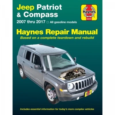 Jeep Patriot Compass 2007-2017 USA US Kanada Import workshop manual Haynes - Bild 1 von 4