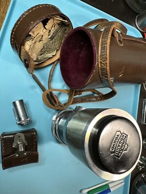 Nippon Kogaku NIKON Nikkor-Q.C 13.5cm f/3.5 Lens Rangefinder RF Contax C-mount - Image 1 of 4