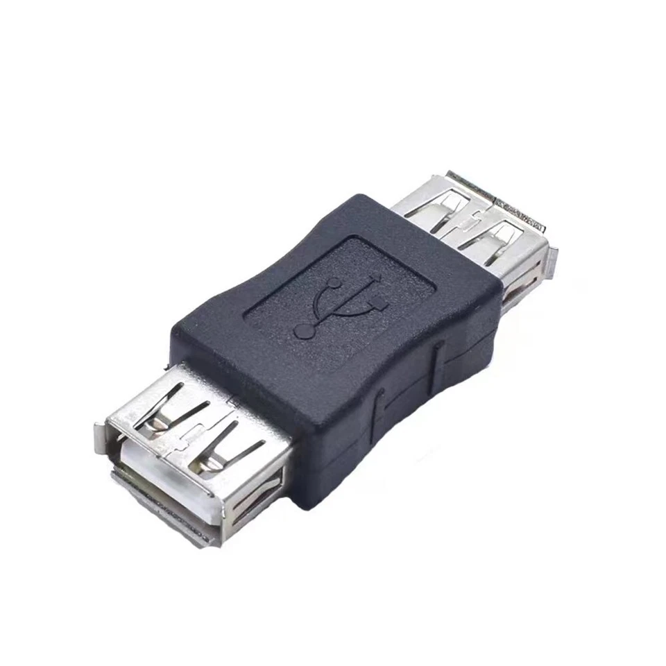 New 1x USB 2.0 Type A Female to Female Adapter Coupler Gender Changer Connector - Image 1 of 1