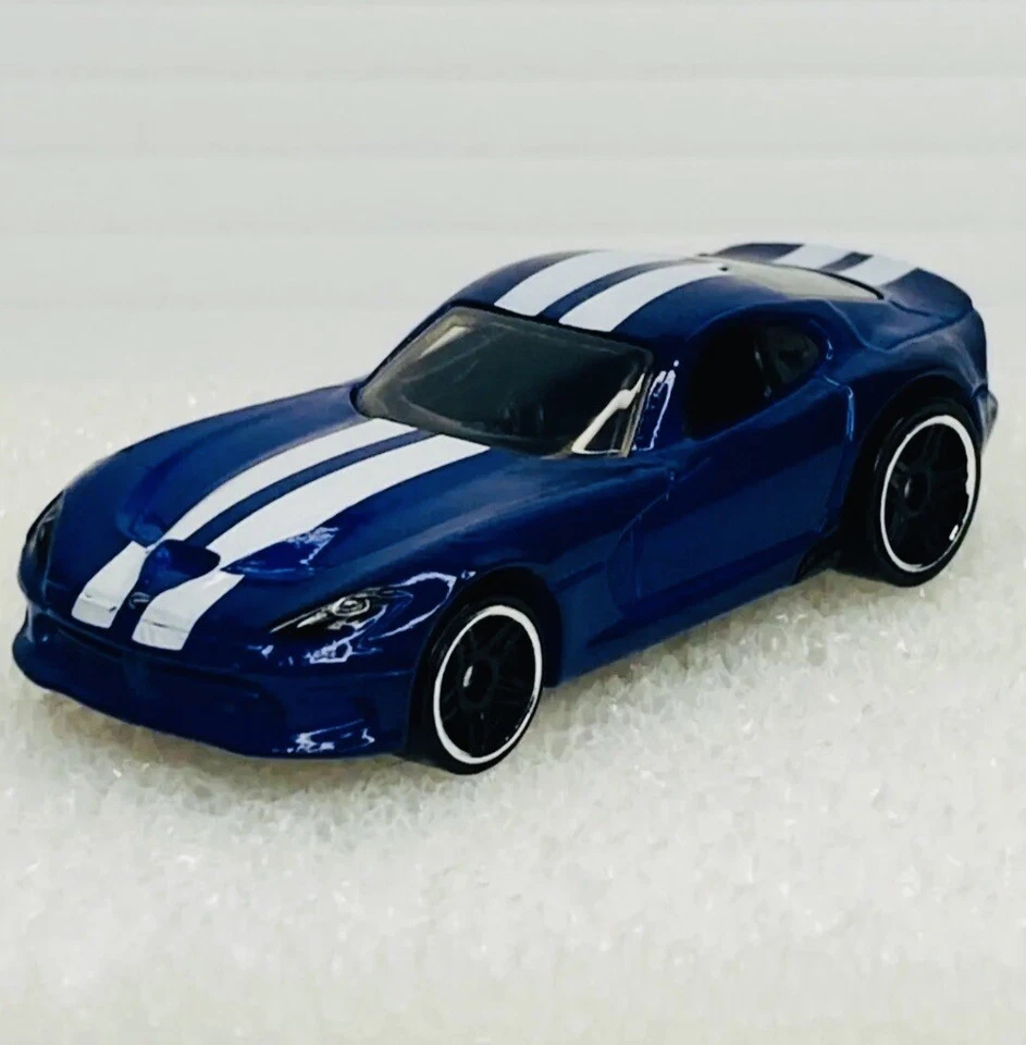 2022 Hot Wheels MOTOR SHOW эксклюзивный дизайн 2013 SRT VIPER темно-синий / новый отдельно - Изображение 1 из 1